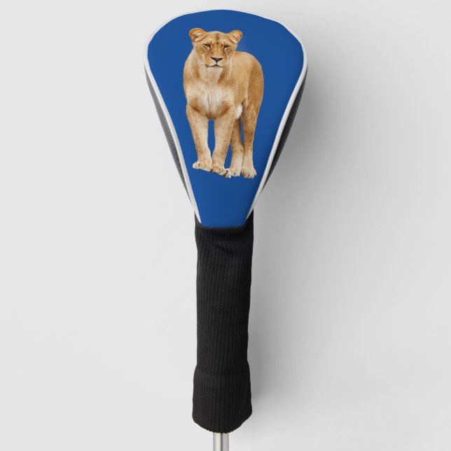 LIONESS-GOLFKOPFDECKER FÜR FRAUEN GOLF HEADCOVER (Vorderseite)