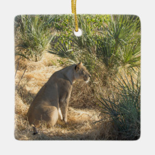 LIONESS KERAMIKORNAMENT