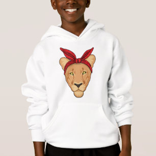 Lioness mit Bandana Hoodie