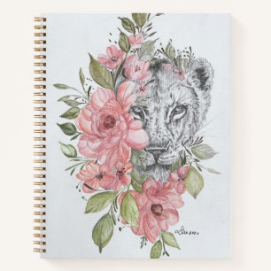 Lioness Spiral Notebook Notizbuch