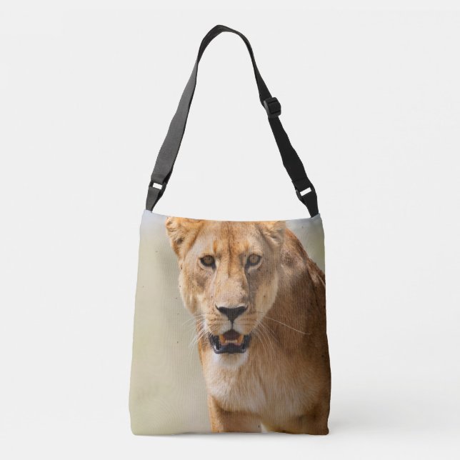 Lioness Tragetaschen Mit Langen Trägern (Rückseite)