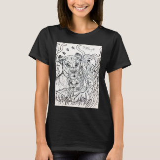 Lioness und Liebe T-Shirt