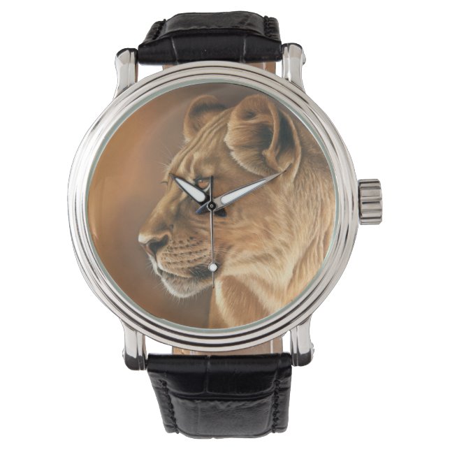 Lioness Watch Armbanduhr (Vorderseite)