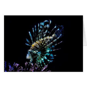Lionfischschwimme