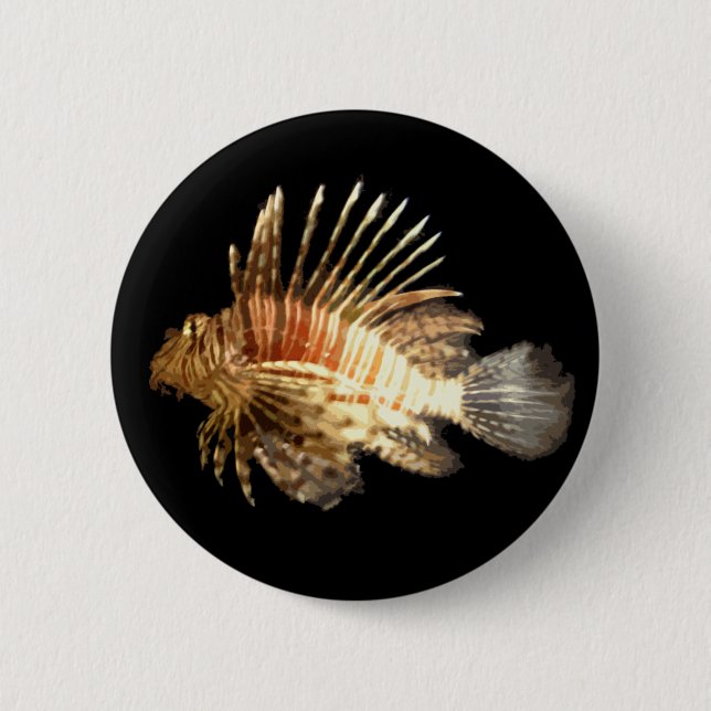 Lionfish Button (Vorderseite)