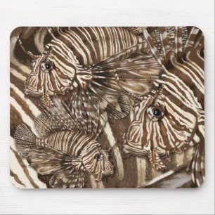 Lionfish-Mausunterlage Mousepad