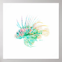 Lionfish Poster