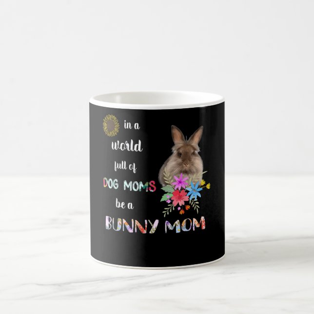 Lionhead Bunny Rabbit Mama Kaffeetasse (Mittel)