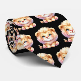 Lions Adorable Kawaii Niedlich Neck Tie Krawatte