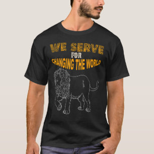 Lions Club Mitglieder Geschenk, das wir zum Ändern T-Shirt