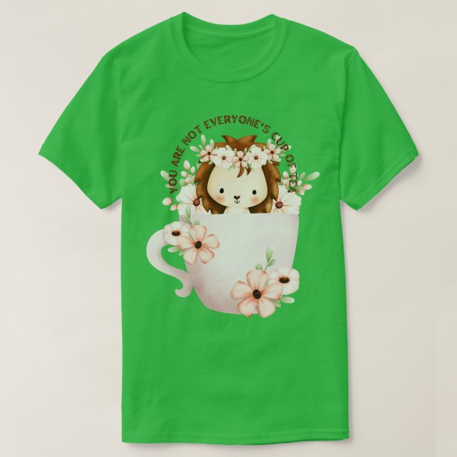 Lions Cup of Tea T-Shirt (Design vorne)