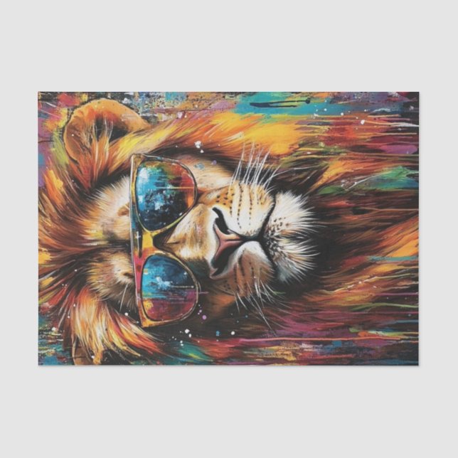 Lions Den10 Seidenpapier (Vorderseite)