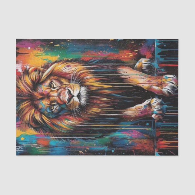 Lions Den1 Seidenpapier (Vorderseite)