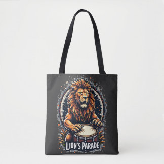 Lion's Drum Parade lustige Kunst : Majestic Lion P