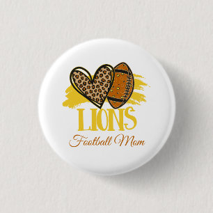 Lions Football Mama Button anpassbar