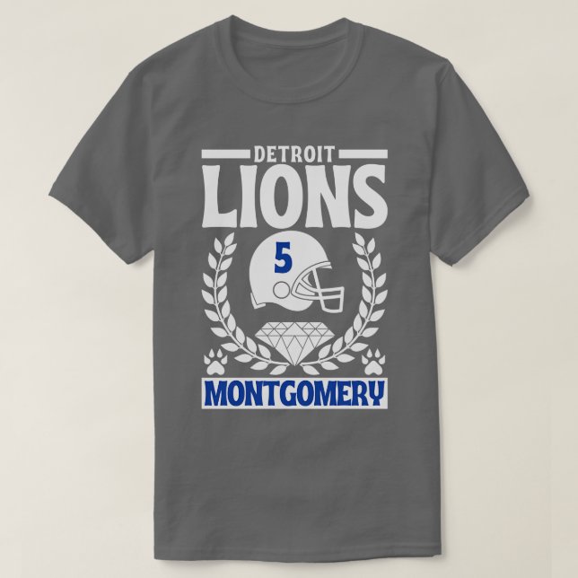 Lions Montgomery 5 Amerikaner T-Shirt (Design vorne)
