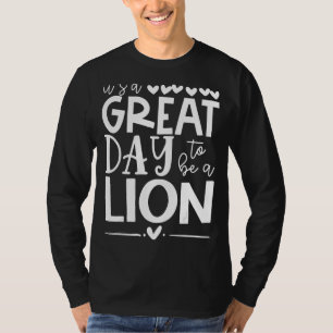 Lions School Sports Fan Team Spirit Mascot Grosses T-Shirt