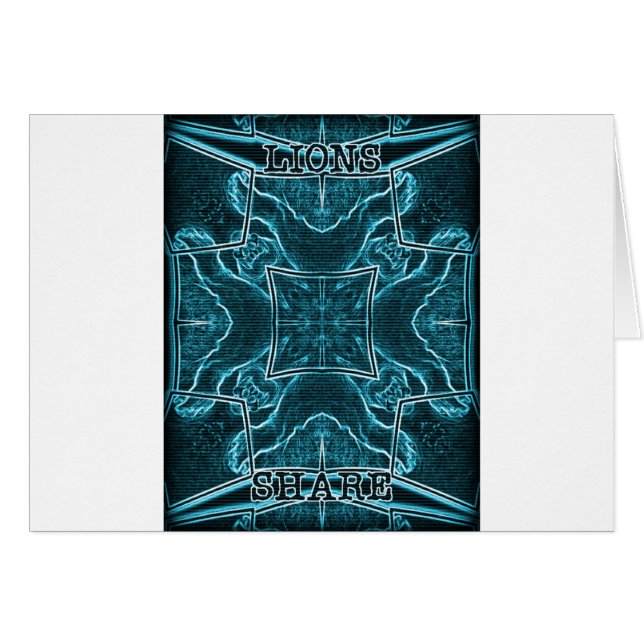 Lions Share Art Print (Vorderseite (Horizontal))