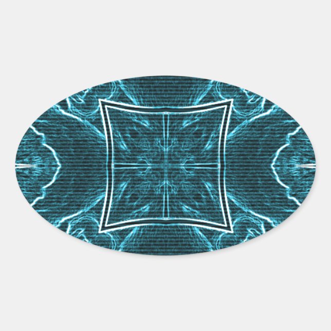 Lions Share Art Print Ovaler Aufkleber (Vorderseite)