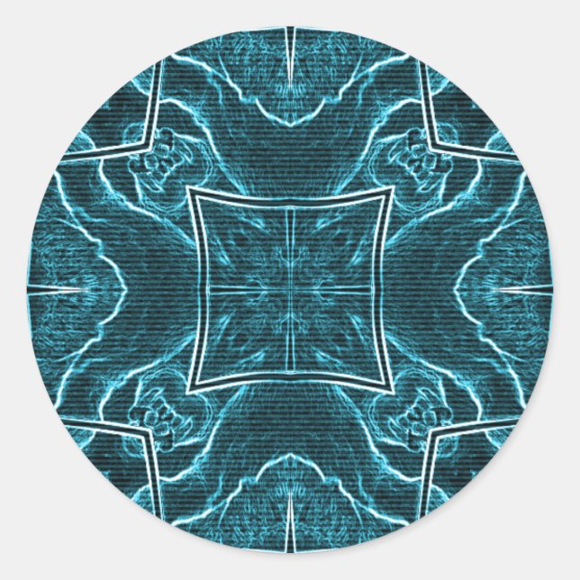 Lions Share Art Print Runder Aufkleber (Vorderseite)