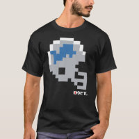 Lions Tecmo Bowl Helmet T - Shirt