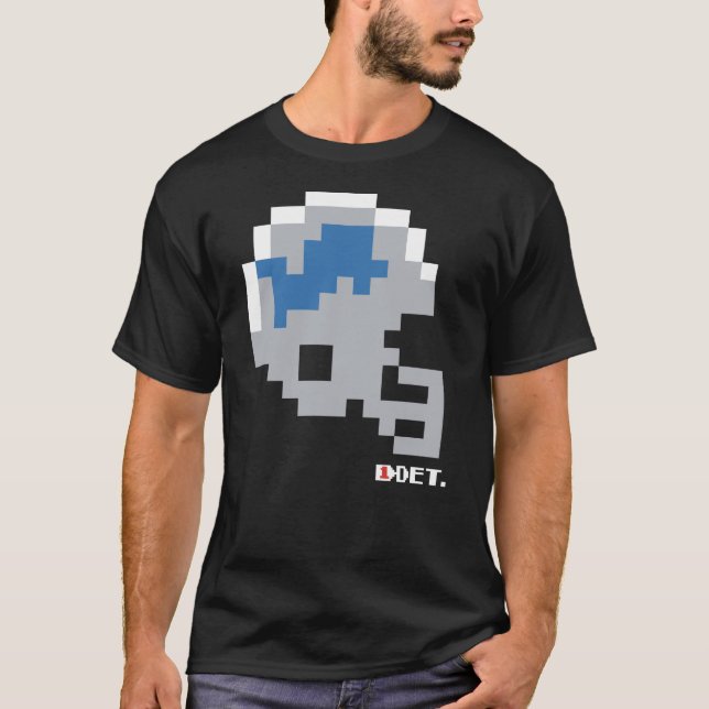 Lions Tecmo Bowl Helmet T - Shirt (Vorderseite)