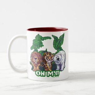 Lions Tiger Bears Oh My Zweifarbige Tasse