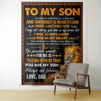 Lions zu meinem Sohn, ich schloss meine Augen für