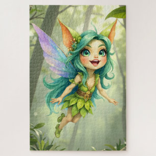 Liora, der Waldgeist – Verzauberte Feenbegleiterin Puzzle