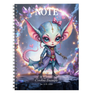 Liora – Kristallherz von den Sternen Notizblock