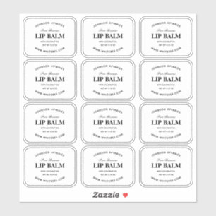Lip Balm Labels löschen