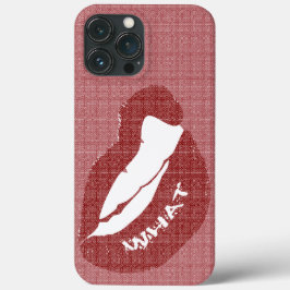 Lip Bite WHAT Case-Mate iPhone Case