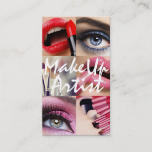 Lip Eyes Pinsel Make-Up Artist, Kosmetologie, Salo Visitenkarte