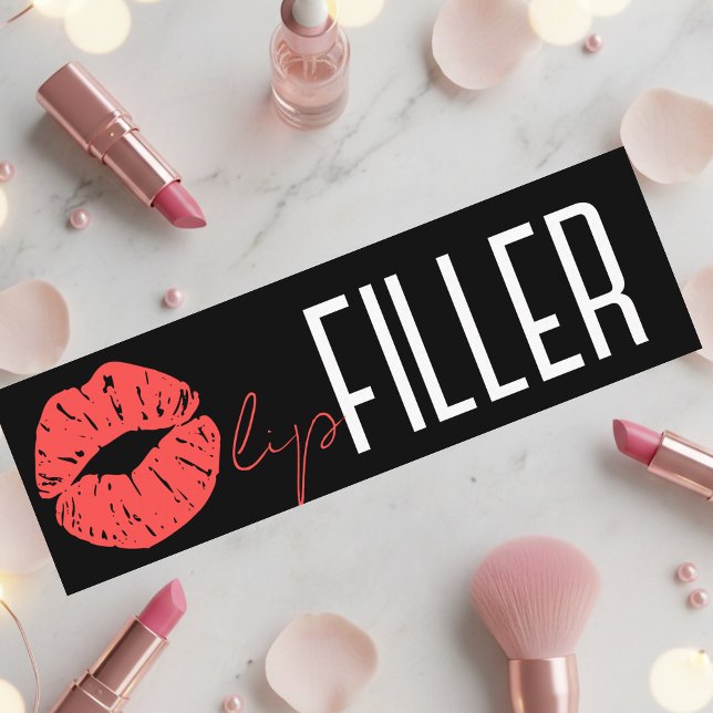 Lip filler, makeup artist mini visitenkarte (Von Creator hochgeladen)