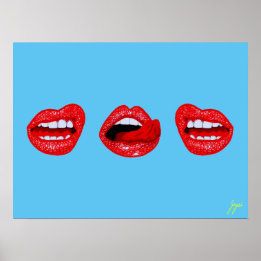 Lip Gloss Poster