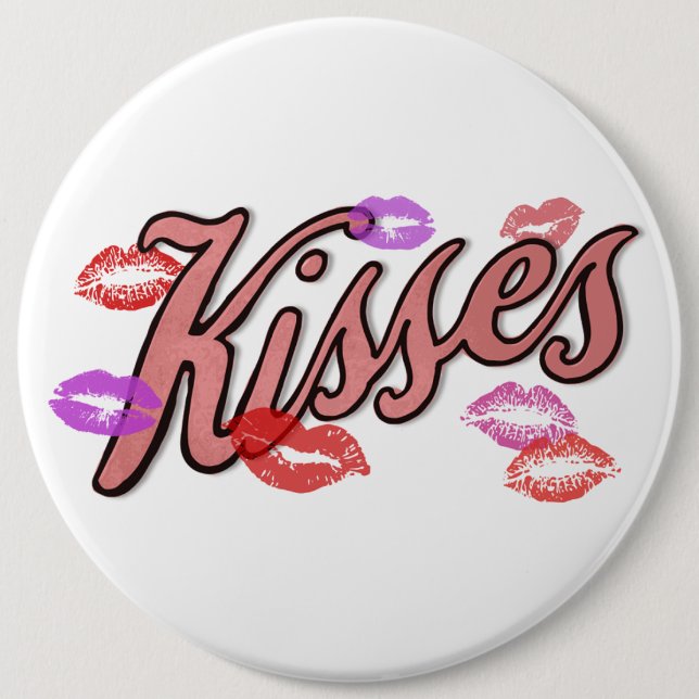 LIP KISSES BUTTON (Vorderseite)