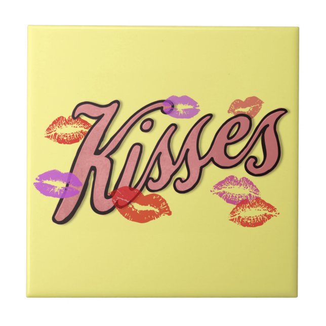 LIP KISSES FLIESE (Vorderseite)