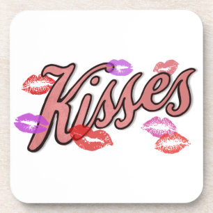 LIP KISSES GETRÄNKEUNTERSETZER