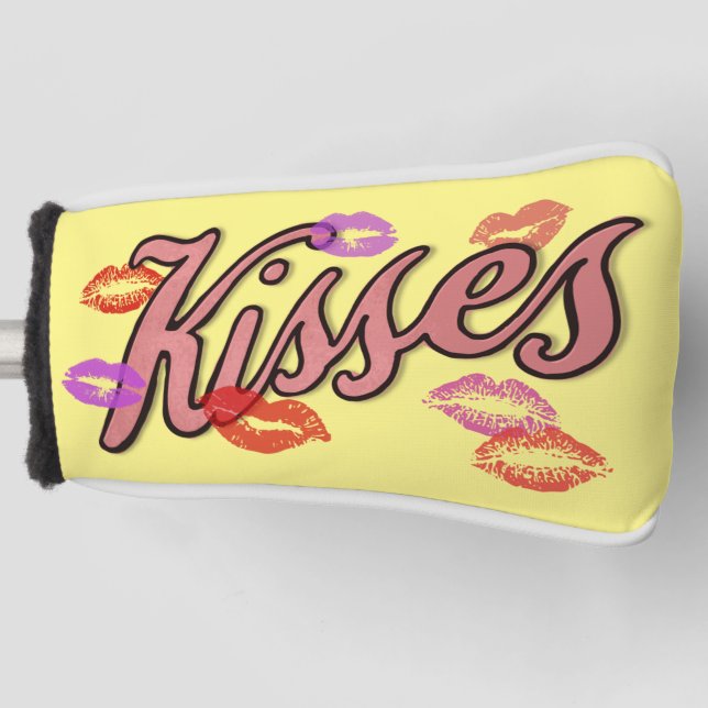 LIP KISSES GOLF HEADCOVER (Vorderseite)