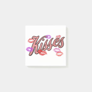 LIP KISSES POST-IT KLEBEZETTEL
