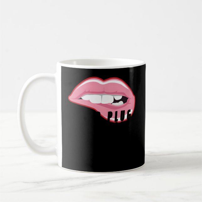 Lip Plug Dermal Filler Ästhetische Nurse-Injektion Kaffeetasse (Links)