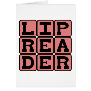 Lip Reader, Sprachkenntnisse