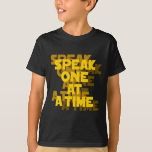 Lip Reading ASL Hand Gesture Deaf Hörverlust Awa T-Shirt