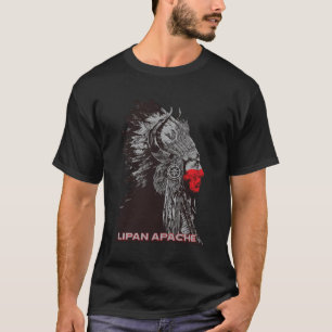 Lipan Apache Amerikanische Ureinwohner Stolz Haupt T-Shirt