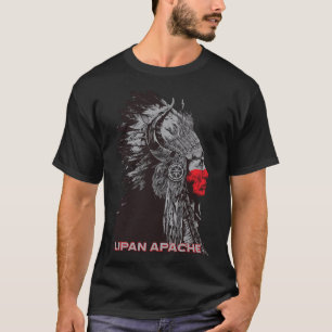 Lipan Apache Amerikanische Ureinwohner Stolz Haupt T-Shirt