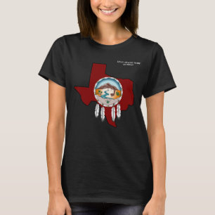 Lipan Apache der grundlegende schwarze T - Shirt