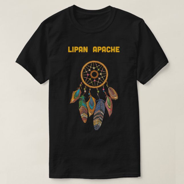 Lipan APACHE Native Amerikanische Ureinwohner Drea T-Shirt (Design vorne)