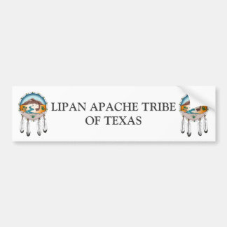 Lipan Apache Stamm von Texas-Autoaufkleber Autoaufkleber