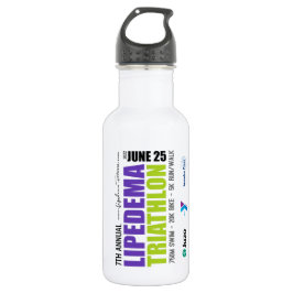 Lipedema Triathlon Wasser Flasche Edelstahlflasche