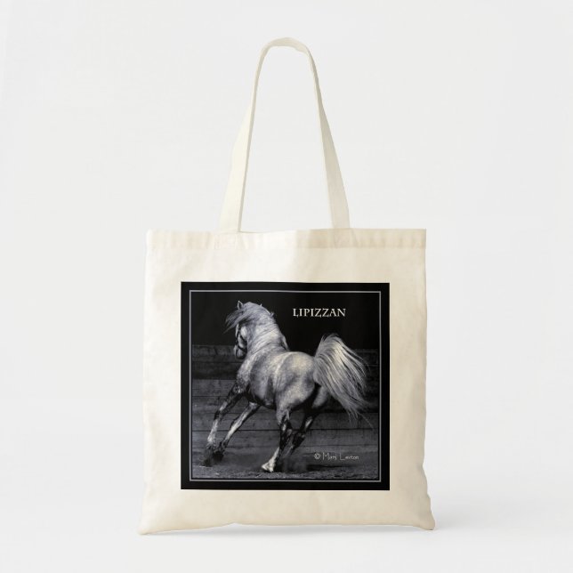 Lipizzan Taschen-Tasche Tragetasche (Vorne)